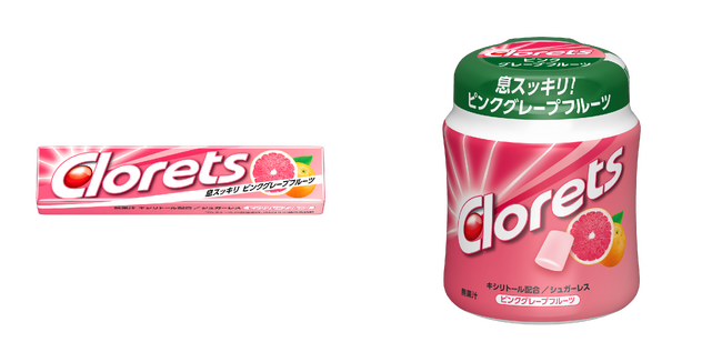 「クロレッツXP ピンクグレープフルーツ」 2月3日（月）よりリニューアルパッケージで新発売