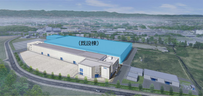 民間航空機用エンジン整備拠点の鶴ヶ島工場に修理棟を新たに建設