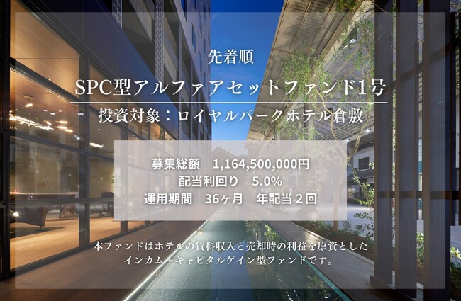 東証S上場「あなぶき興産」が運営する不動産クラウドファンディングJointo α、新規大型ファンドの募集開始