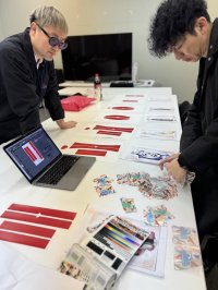 崇城大学の甲野善一郎教授と3年生の倉橋功さんがデザイン学科から初のパリコレ参加 ― 株式会社ラブリントンに協力、提供写真がモード系和装となりランウェイへ