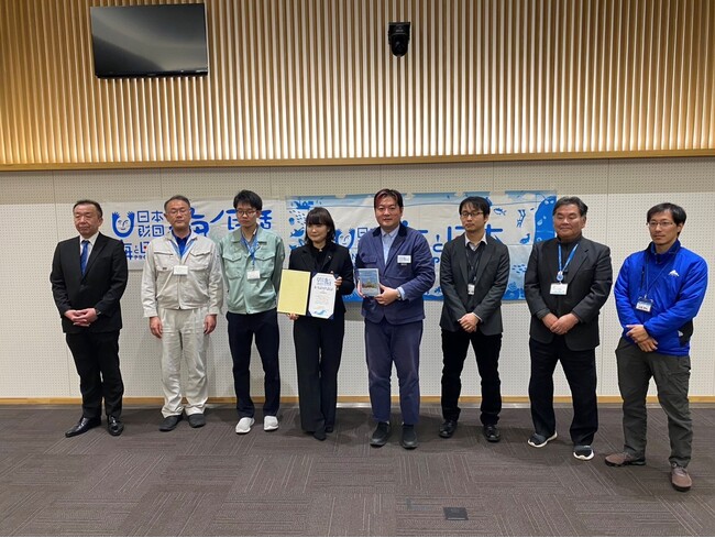 海ノ民話アニメーション「鮭の招く石」が完成！アニメ監督が山形県遊佐町 松永裕美町長を表敬訪問し「海ノ民話のまち」に認定 完成アニメーションをお披露目しました