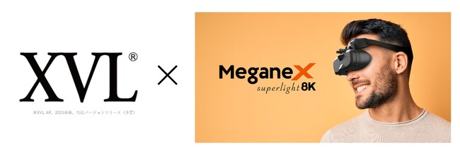 ラティスのXVL VR、ShiftallのVR ヘッドマウント「MeganeX superlight 8K」対応版を2025年秋リリースへ