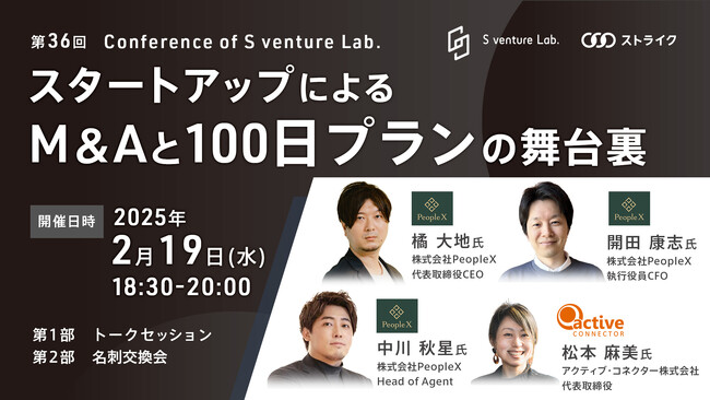 「スタートアップによるM&Aと100日プランの舞台裏」