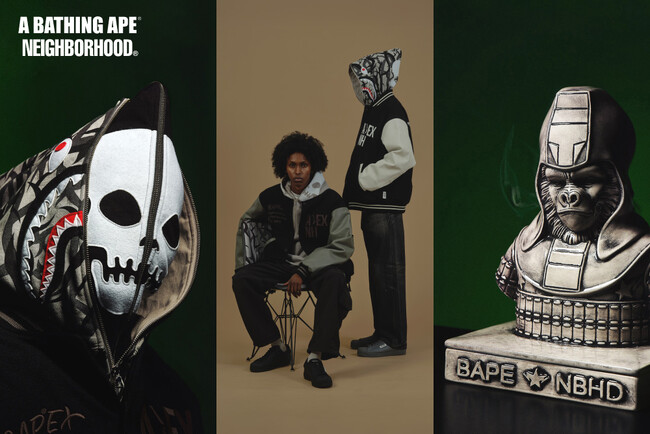 A BATHING APE(R)︎ × NEIGHBORHOOD(R)