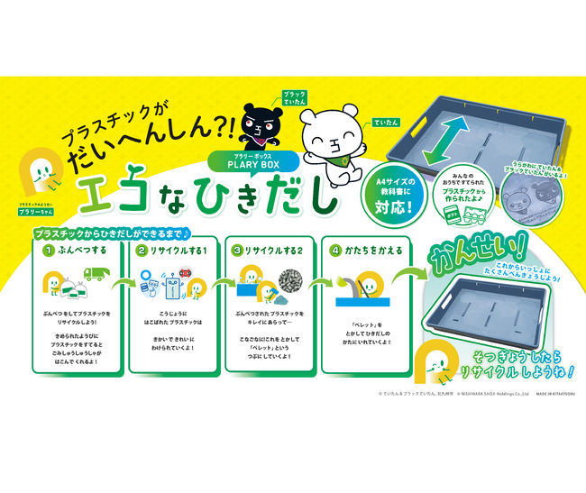 学用品『プラリーボックス』　2025年2月1日販売開始