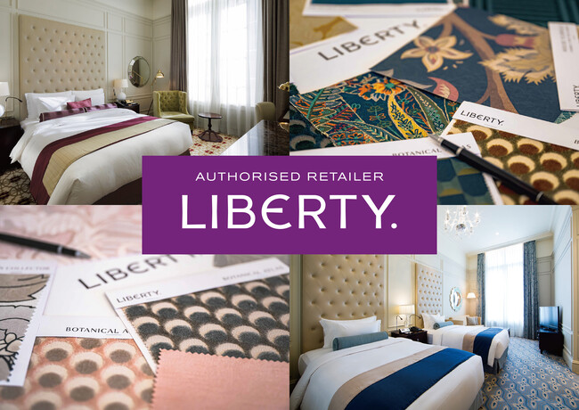 【東京ステーションホテルは110周年を迎えます！】英国老舗ファブリックブランド「LIBERTY」の世界に囲まれる LIBERTYルーム 販売日決定