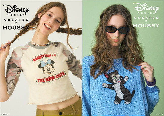 「Disney SERIES CREATED by MOUSSY」2025 EARLY SPRING COLLECTIONが登場！2月5日(水)より発売開始。