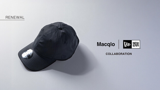 “黒×高機能”アパレル「Macqlo」×ヘッドウェアブランド「NEW ERA(R)」大人気コラボのキャップとバケットハットが1月31日(金)より発売！