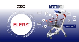 東芝テック、Retail AIのセルフレジ機能付きスマートカートシステム「Skip Cart®」を販売開始 東芝テック、Retail AIのセルフレジ機能付きスマートカートシステム「Skip Cart®」を販売開始