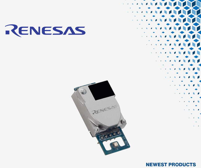 マウザー、Renesas Electronics RRH47000 CO2センサモジュールの取引を開始