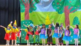 令和6年(2024年)に実施した「生活発表会」の様子 令和6年(2024年)に実施した「生活発表会」の様子