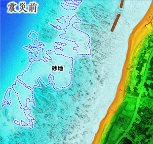 ～浅海域の地図を作る「海の地図PROJECT」緊急調査報告～　能登半島地震後の海底隆起により新たな岩礁が出現