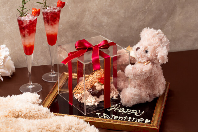《新宿》で愛を届けるくま。ラブベア-LOVE BEAR-バレンタインコース＆数量期間限定バレンタインカクテル』