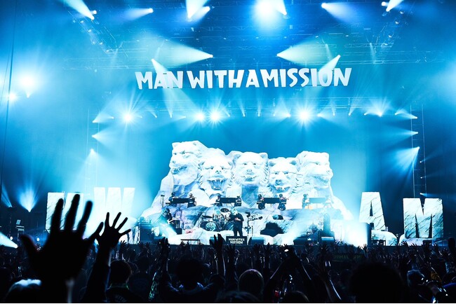 “MAN WITH A MISSION” バンド15周年のアリーナツアー「MAN WITH A 