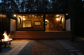 焚き火の様子 焚き火の様子