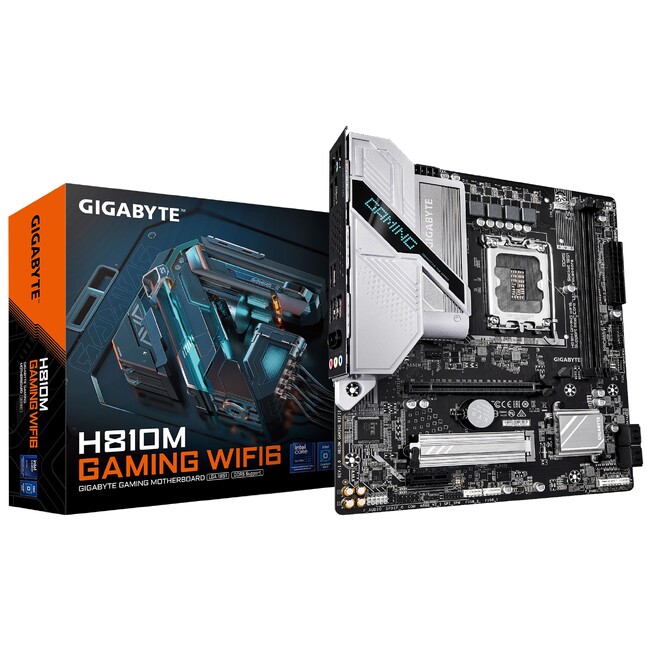 GIGABYTEより intel H810 チップセット搭載、Wi-Fi 6対応 Micro-ATX ゲーミング マザーボード「H810M GAMING WIFI6」発売