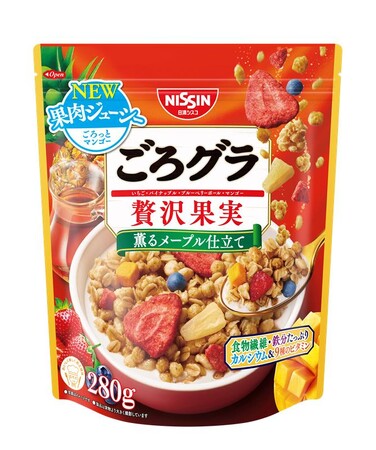 贅沢なごろっと具材がパワーアップ！さらに心はずむ瞬間を！「ごろグラ」 シリーズ5品を2025年3月3日（月）にリニューアル発売