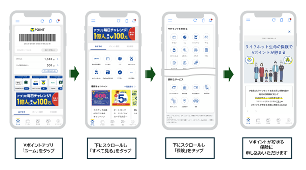 ライフネット生命の「Vポイントが貯まる保険」 ポイント還元対象者を拡大！