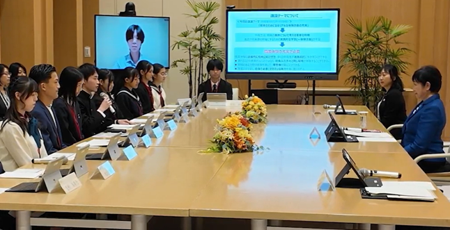 知事への政策提案に至るまでの中高生12名の成長に注目令和６年度「中高生 政策決定参画プロジェクト」ドキュメンタリー映像を公開