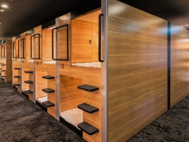 キャビンタイプの宿泊施設『MAX CABIN』がホテルリブマックスBUDGET札幌・リブマックスリゾートウポポイ白老温泉にOPEN！