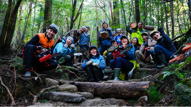 屋久島の登山道整備 ─ サンカラ基金を活用した体験型ワークショップを実施　今年で4年目の取組み [sankara hotel&spa 屋久島×屋久島山岳ガイド連盟]