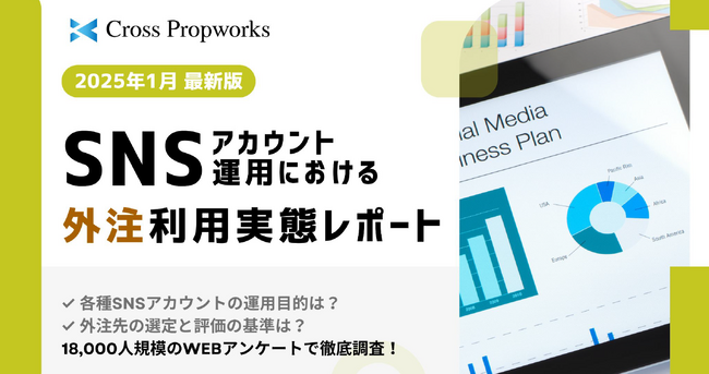 「SNSアカウント運用における外注利用実態調査レポート」リリース