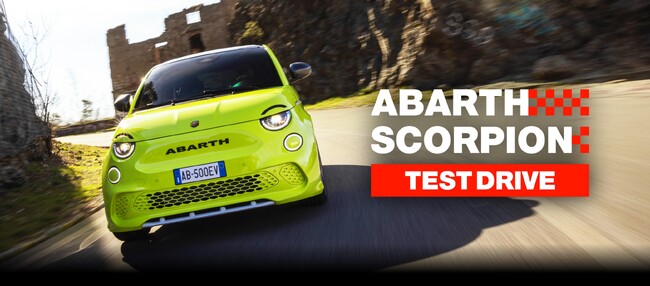 アバルト 「ABARTH SCORPION TEST DRIVE」 試乗キャンペーンを開催