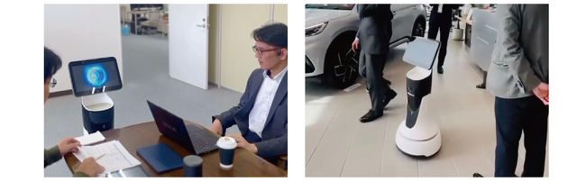 「自ら稼ぐ」移動可能な次世代 接客ロボットをドーナッツ ロボティクスが開発。ロボット店員が現実的に