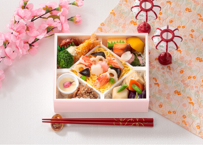 3月1日(土)より、なだ万「ひなまつり弁当『ぼんぼり』」3日間限定販売