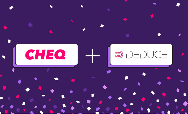 CHEQ、AIなりすまし詐欺対策のテクノロジーを提供するDeduceを買収！Go-to-Marketセキュリティプラットフォームを強化