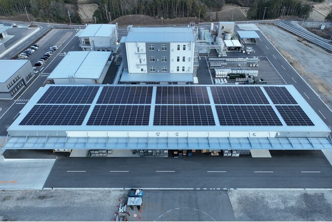 TESSグループ、高圧ガス工業株式会社様 甲賀工場向けにオンサイトPPAによる再生可能エネルギー電気の供給を開始