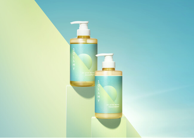 髪も紫外線ケアの新習慣「浴びたら、洗おう」ＵＶアフターリペアシャンプー「SOLAMY（ソラミー）」2月28日新発売！365日不可避なＵＶダメージ*に着目、手触り変わる感動のなめらか髪へ