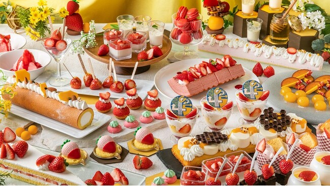 【サンシャインシティプリンスホテル】「Strawberry & Honey Sweets Buffet」を開催