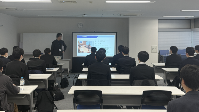 ヤマタネ深川営業所を東京海洋大学の学生20名が見学