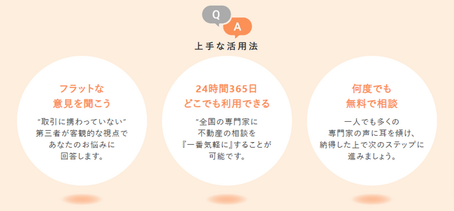 不動産の専門家に無料匿名相談ができる“イイタン相談室”【相談件数1,000件突破】