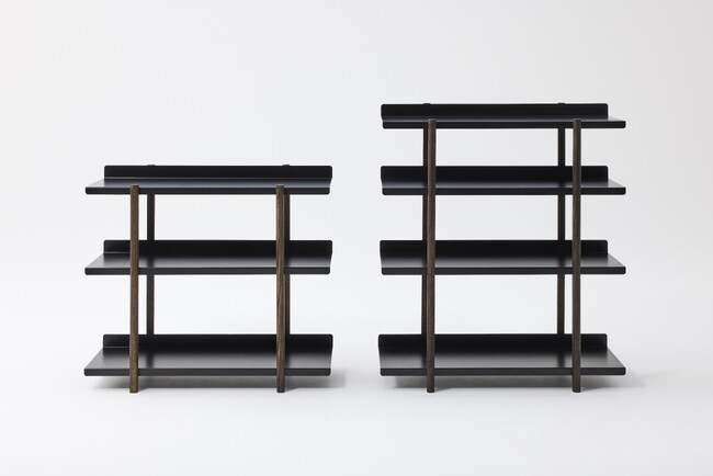 DUENDEの恍惚とした黒が美しい芦沢啓治氏デザイン『MARGE SHELF』に新色が登場