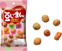 カリッとサクサク、小気味よい食感の豆菓子　ブルボン、豆がおいしい「56g豆じまん」を2月11日(火)に新発売！