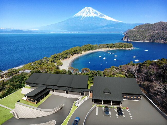 富士山と駿河湾の絶景を臨む、5室限定、お一人1泊20万円の露天風呂・サウナ付スイートルームスモールラグジュアリーホテル「富士青藍(せいらん)」開業