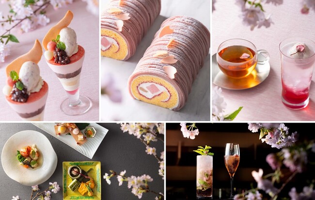 【ザ・キャピトルホテル 東急】桜セレクション 2025　春を彩る華やかなスイーツから花見懐石まで多彩に展開