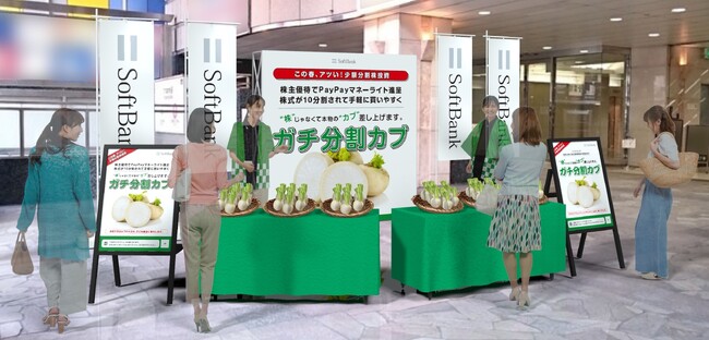 【この春は、少額分割株投資！】“新生活の投資迷子”のあなたに、株式分割と株主優待制度の新設記念！ソフトバンクの「ガチ分割カブ」イベント開催！