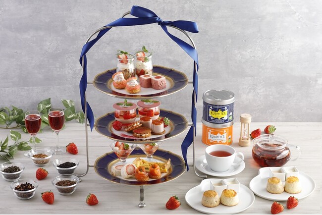 【都ホテル 四日市】甘酸っぱい苺と香り豊かな紅茶のフレーバーを楽しむアフタヌーンティー『ストロベリー＆ティー』を販売