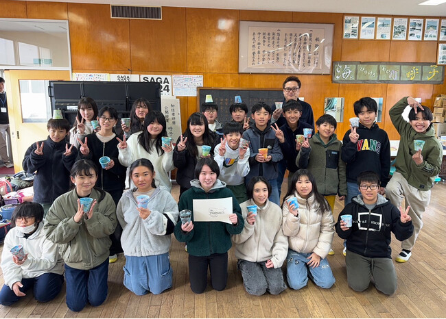 呼子小学校6年生 卒業制作プロジェクト 最終ワークショップを実施しました