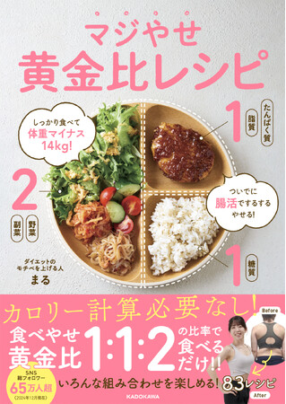 今、腸活ダイエットが熱い！　カロリー計算なしできれいにやせる！　SNSで話題の「マジやせ黄金比レシピ」