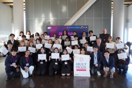 HULT Prize KUFS 2025 参加者集合写真 HULT Prize KUFS 2025 参加者集合写真