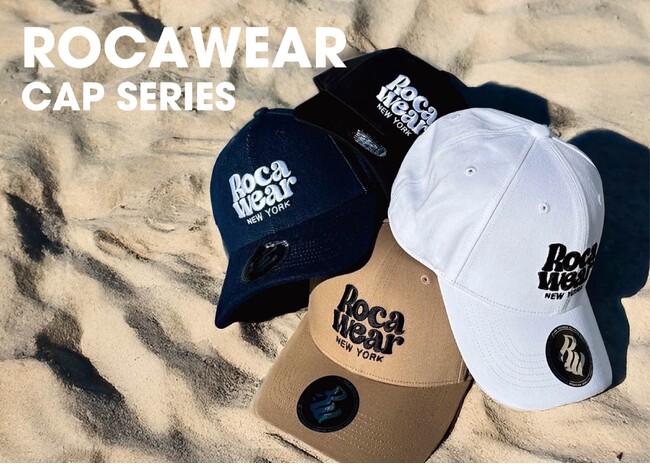 ROCAWEARより、LOGO CAPが発売!