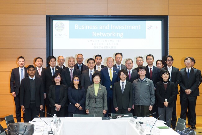 scheme verge、ピチャイ・タイ国商務大臣一行との「Business and Investment Networking」に参加（在京タイ王国大使館開催）