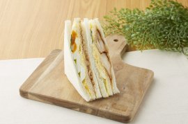 照焼きチキンとさまごサンドゆで卵2.0倍(画像はイメージです。 照焼きチキンとさまごサンドゆで卵2.0倍(画像はイメージです。