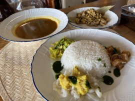 本日の提供メニュー:スリランカをテーマにしたスパイスカレーコース 本日の提供メニュー:スリランカをテーマにしたスパイスカレーコース