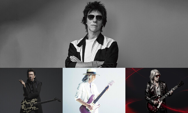 Char、布袋寅泰、松本孝弘が出演する、ジェフ・ベックの一夜限りのトリビュートライブをWOWOWで５月に放送・配信決定！