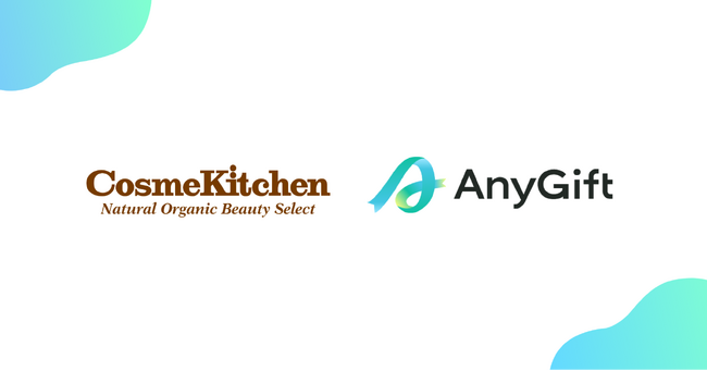 「Cosme Kitchen(コスメキッチン)」にて、eギフトサービス『AnyGift』を導入